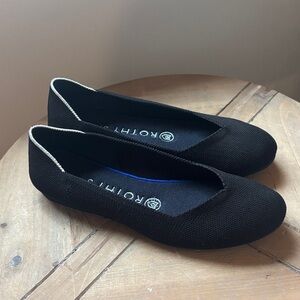 Rothy's Black Round Toe Flats